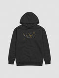 African Embroidered Unity Print Logo Unisex Hoodie