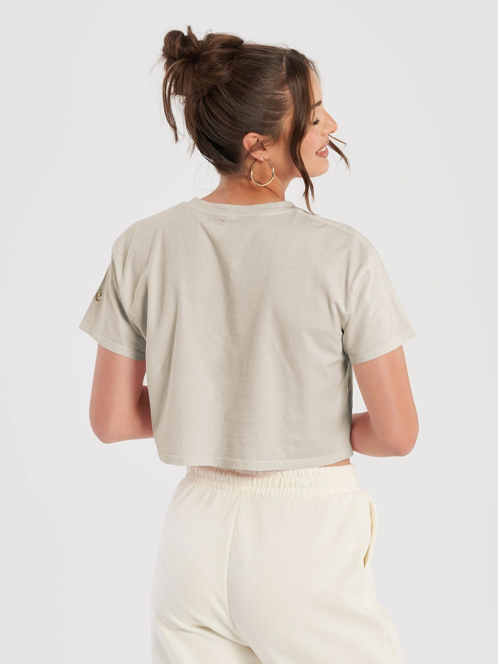 Afro Silhouette Graphic Crop Top by Yelé
