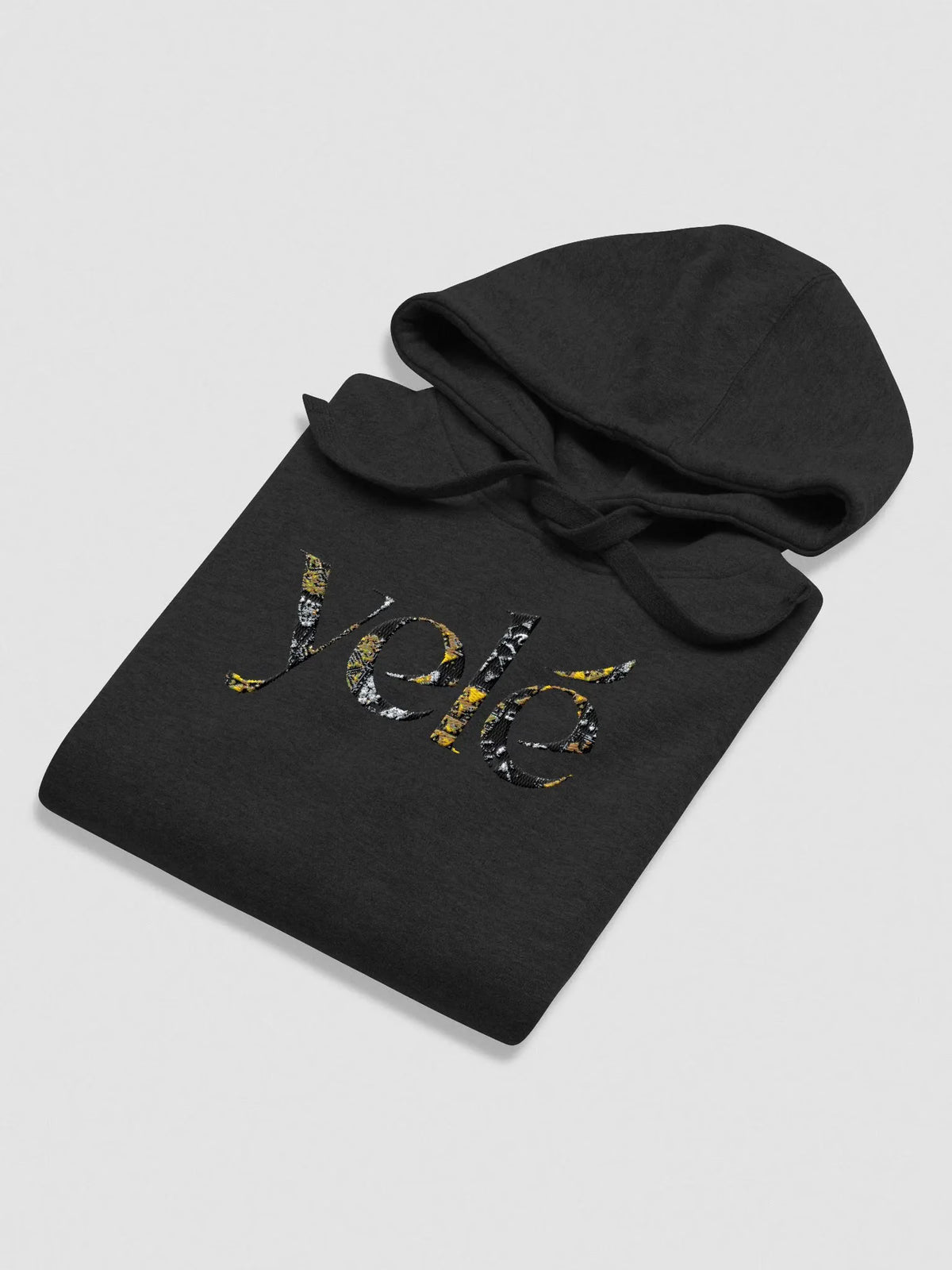 African Embroidered Unity Print Logo Unisex Hoodie