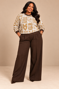 Yelé Unity Jacquard Crewneck Sweater