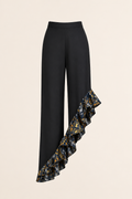 Statement Wide-Leg Pants – Luxury African Print Designer Trousers by Yelé