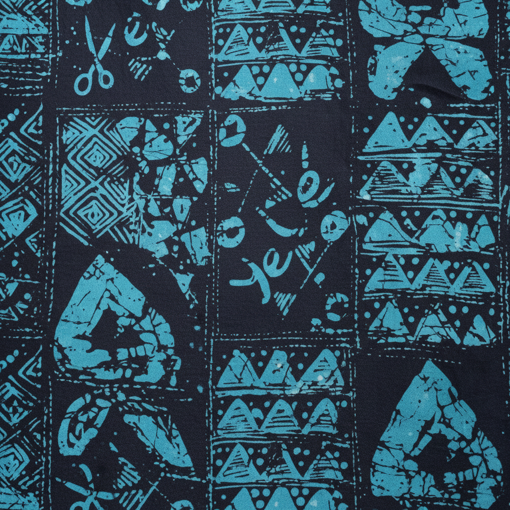 Close-up Unity Print Detail
