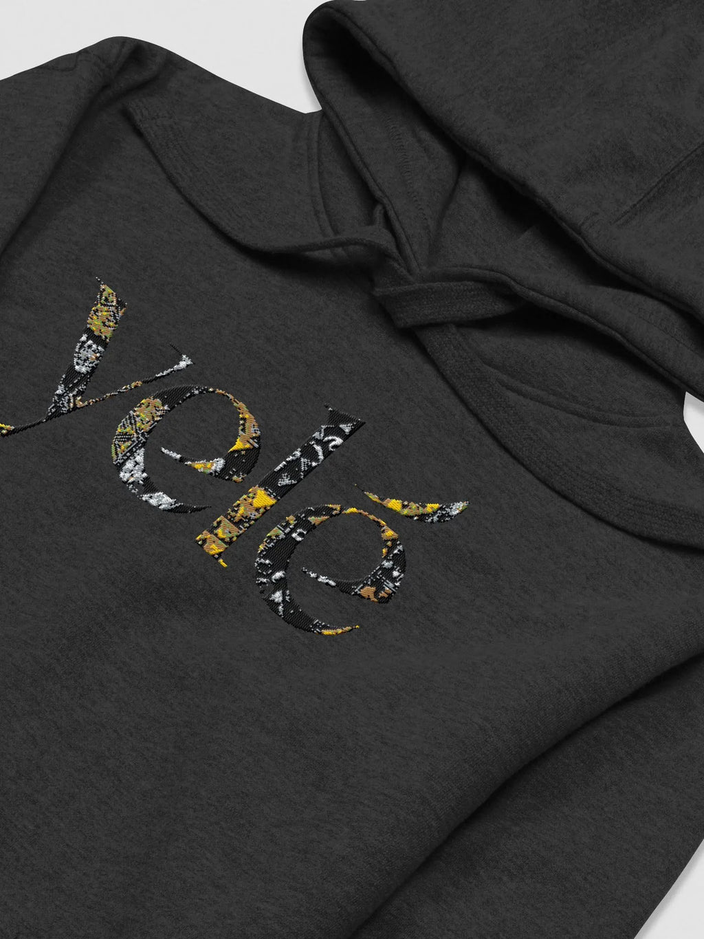 African Embroidered Unity Print Logo Unisex Hoodie