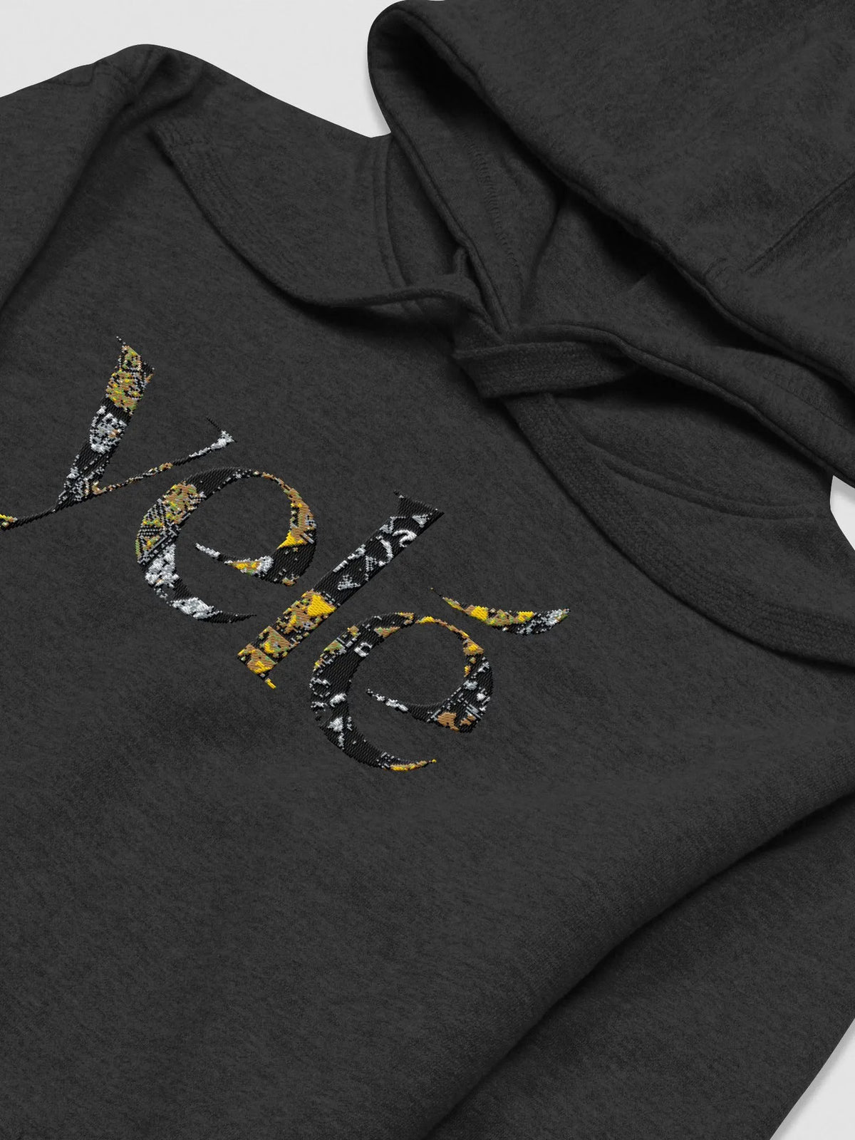 African Embroidered Unity Print Logo Unisex Hoodie