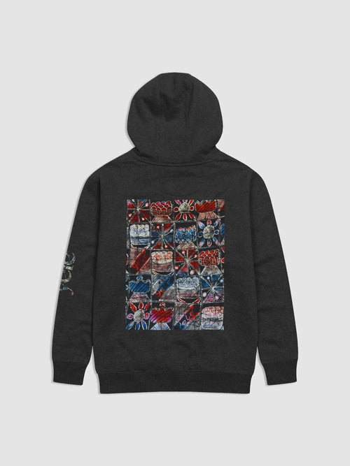 African Festivity Print Hoodie