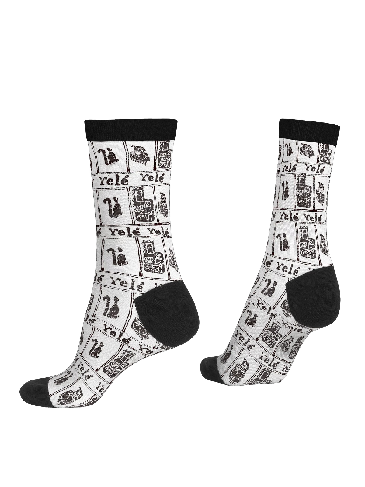 Royalty Print Eco-Friendly Art Crew Socks