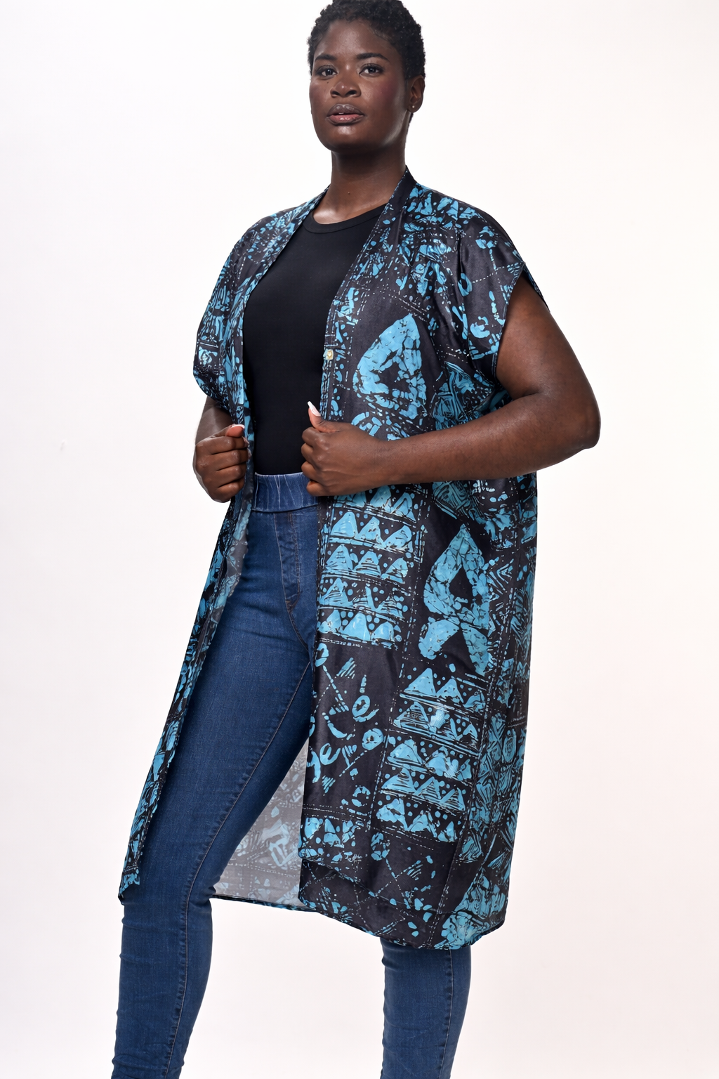 Unity Print Kimono Duster | Exclusive Yele Original