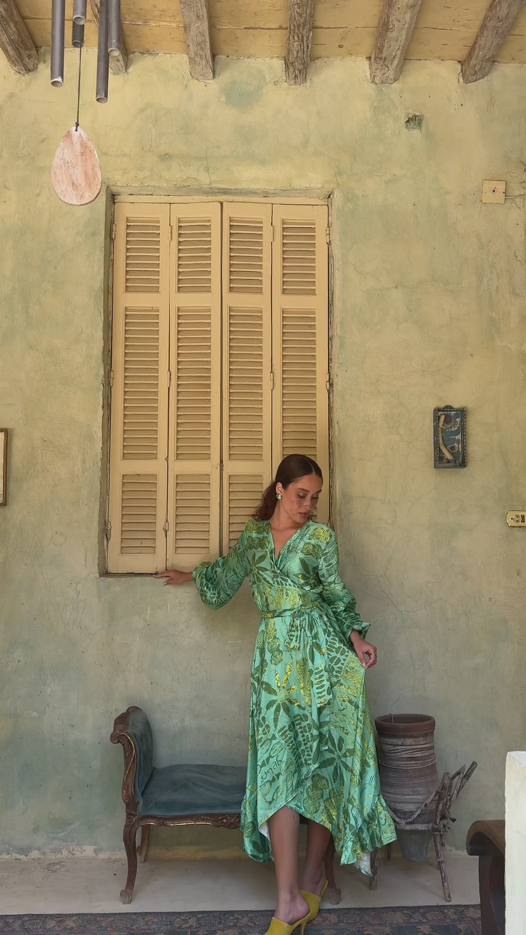 Arewa African Print Wrap Dress