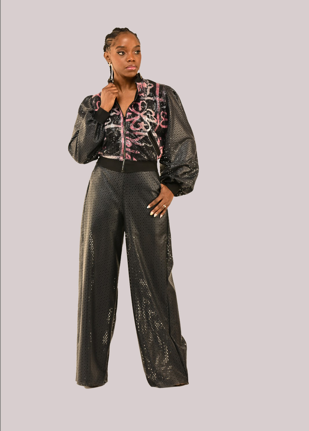 Lynch Straight Fit Leather Pants Black | ALLSAINTS US