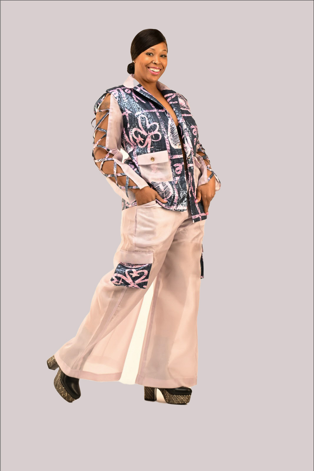 Agbada 3-piece Dashiki African Robe - Embroidery Shirt Pants Suit Set for  Men | eBay