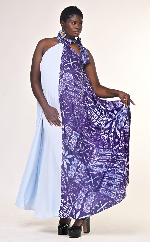 Blue African Resort Wear