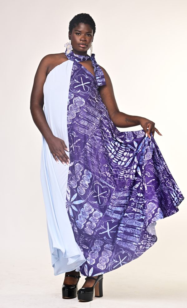 Blue African Resort Wear