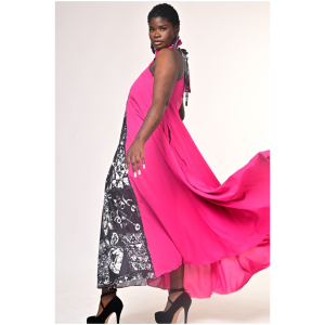 Pink African Resort Wear