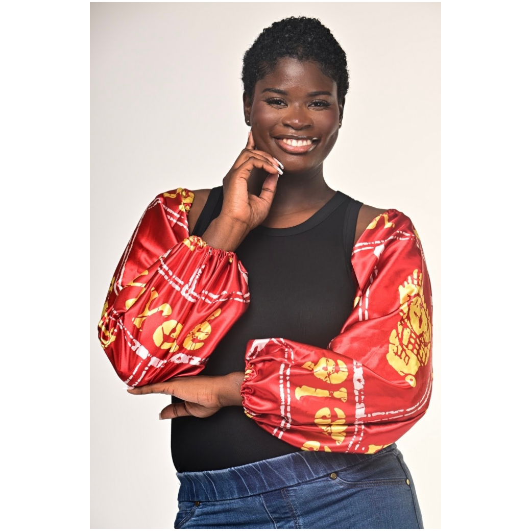 Royalty African Print Detachable Sleeves