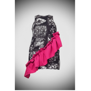 Black and Pink Unity Dress