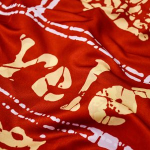 Red Royalty Print Fabric