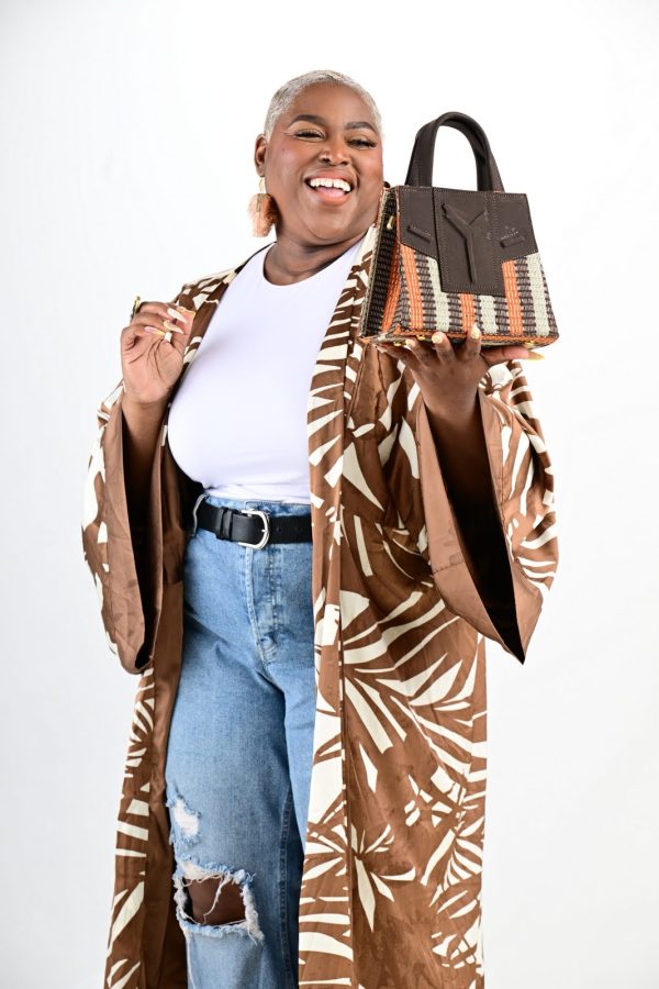Yelé Asooke Purse – Earthtone Heritage Collection