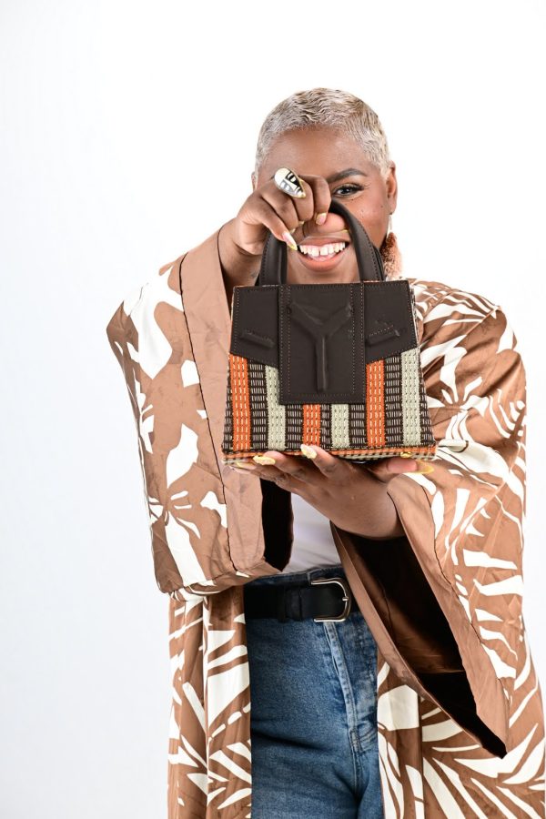 Yelé Asooke Purse – Earthtone Heritage Collection