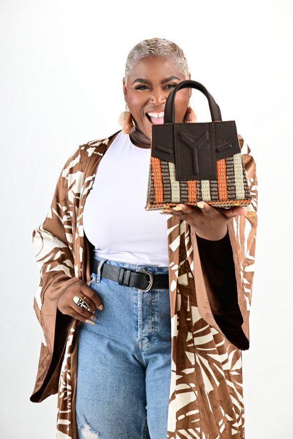 Yelé Asooke Purse – Earthtone Heritage Collection