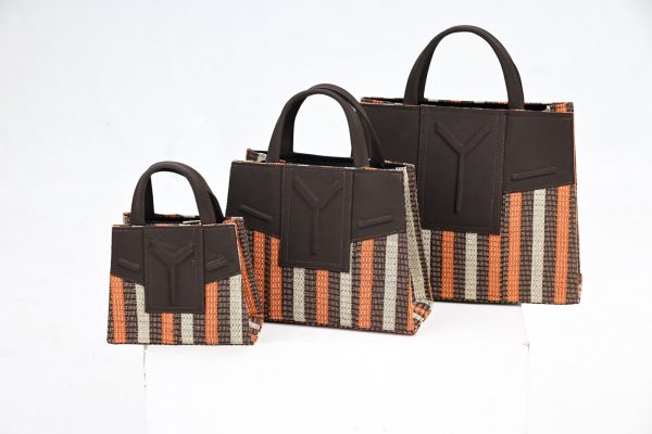 Yelé Asooke Purse – Earthtone Heritage Collection