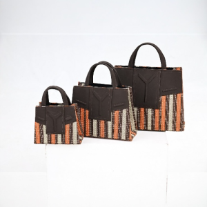 Yelé Asooke Purse – Earthtone Heritage