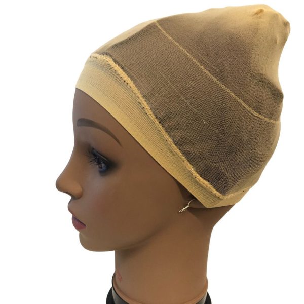 Premium Handmade Silk-Lined Wig Cap - 100% Mulberry Silk, Non-Slip & Stretchable for Healthy Hair