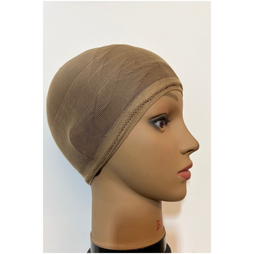 Premium Handmade Silk-Lined Wig Cap - 100% Mulberry Silk, Non-Slip & Stretchable for Healthy Hair