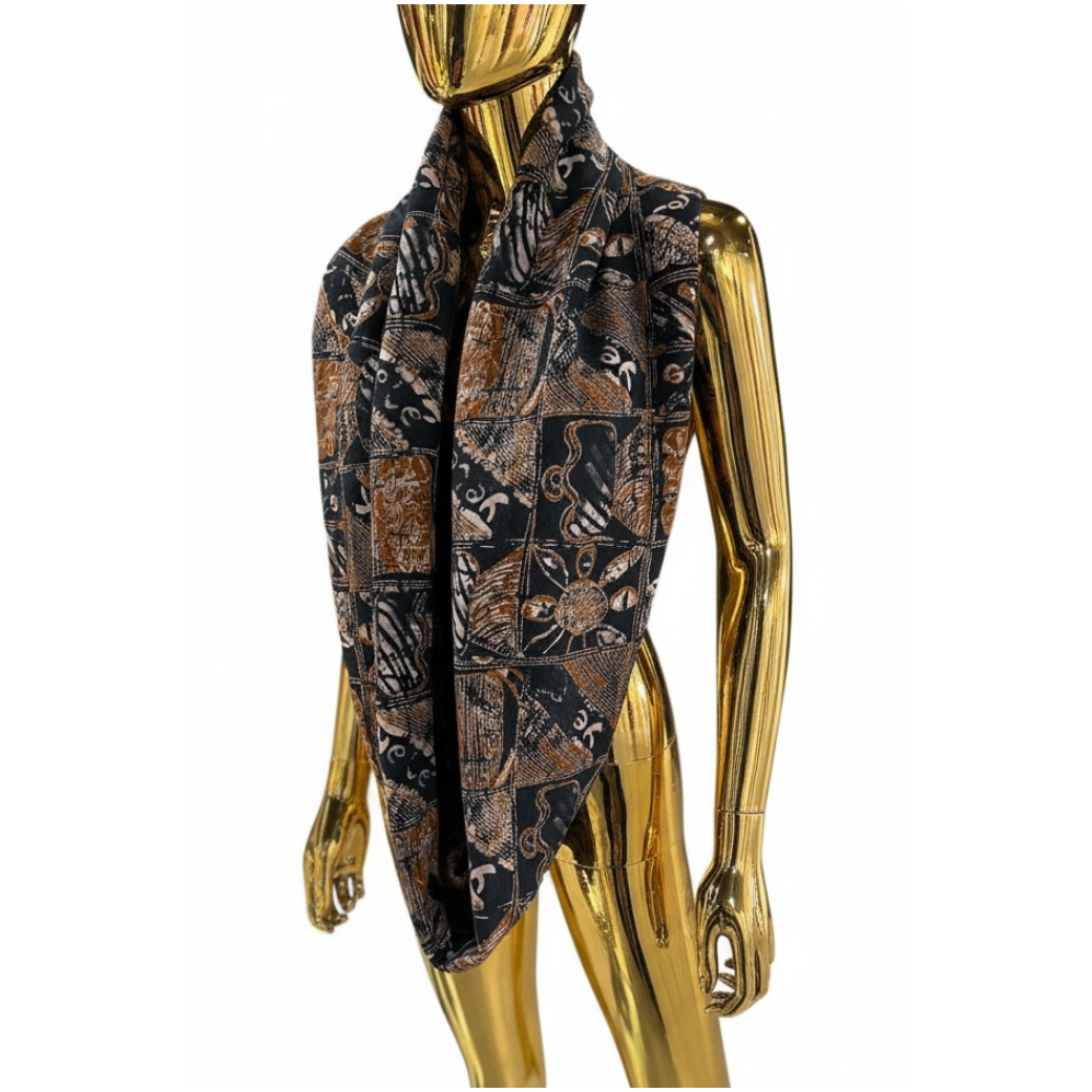 Yelé Festivity Print Winter Scarf