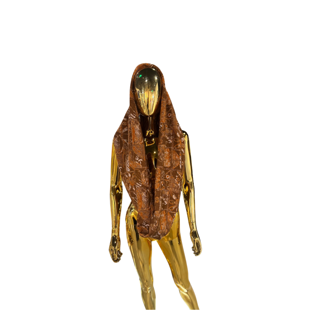 Yelé Festivity Print Winter Scarf